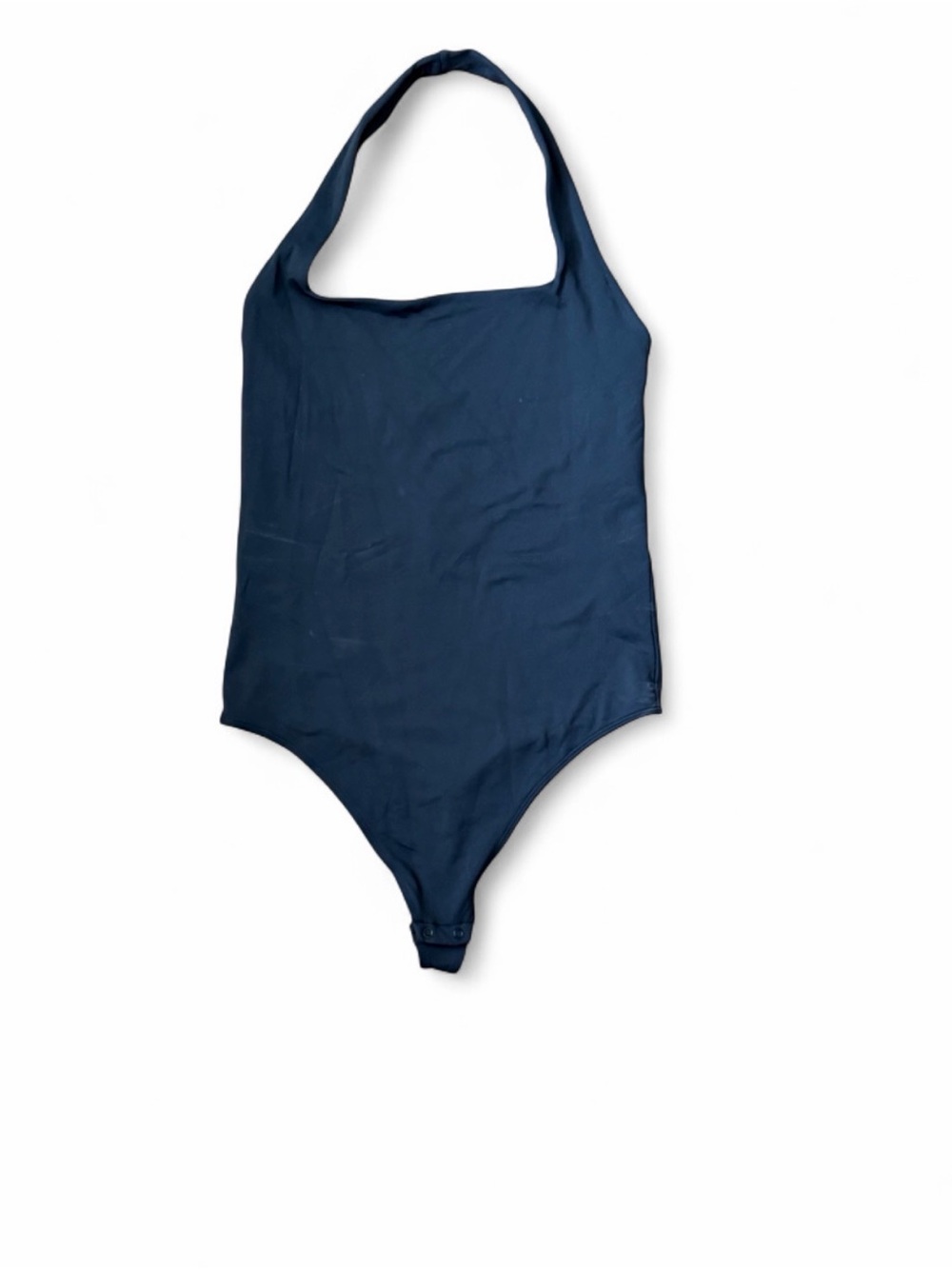 Babaton Contour Black Halter Bodysuit Size M Aritzia
